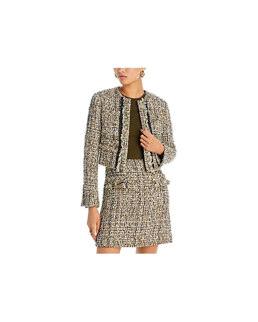 Jason Wu Collection Textured Tweed Crop Jacket