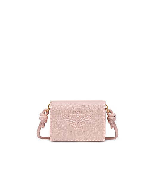 Mcm Himmel Mini Card Case with Strap