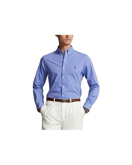Polo Ralph Lauren Slim Fit Long Sleeve Poplin Button Down Shirt