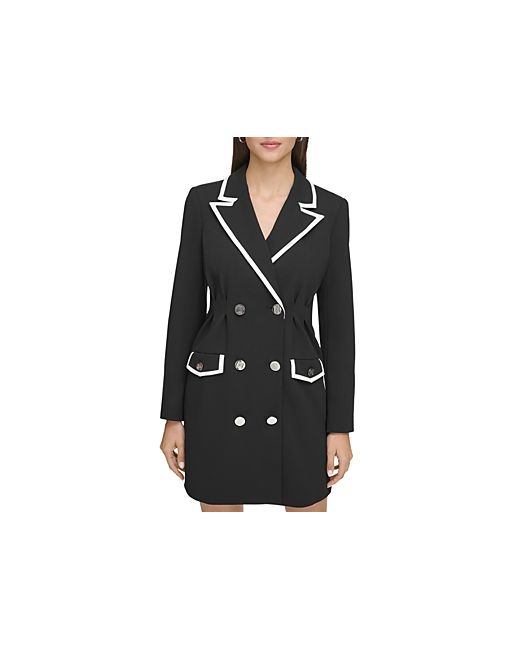 Karl Lagerfeld Scuba Crepe Blazer Mini Dress