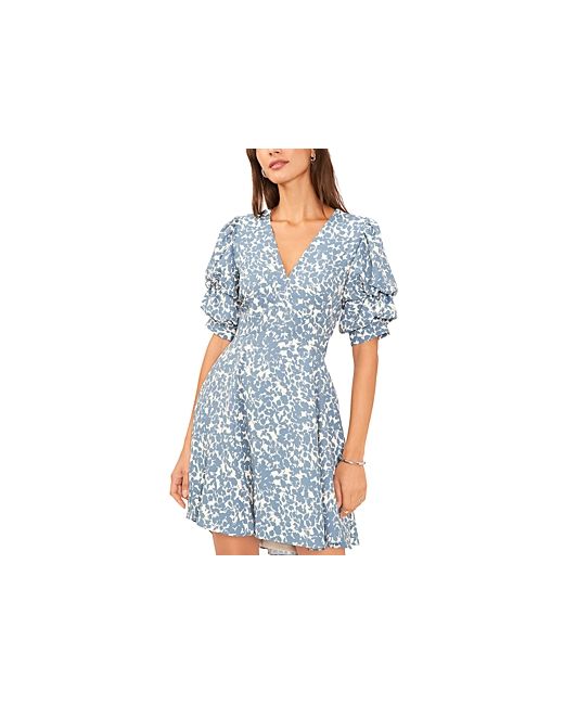 1.State Floral Fit and Flare Dress