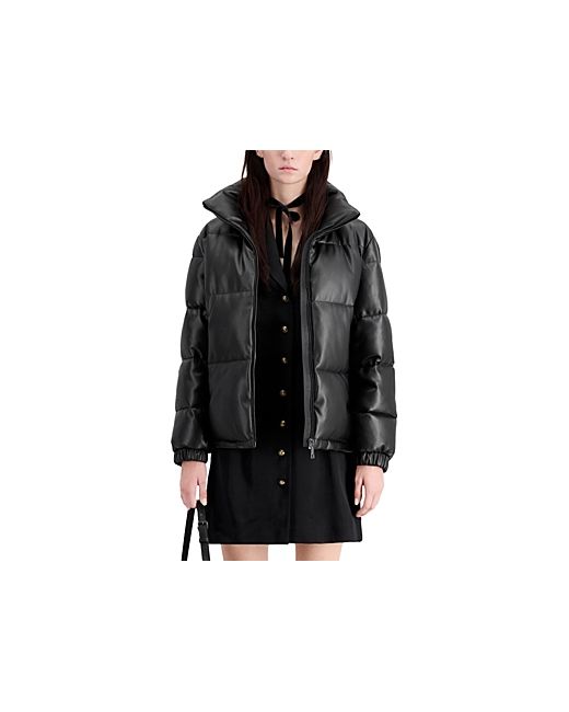 The Kooples Stand Collar Puffer Jacket