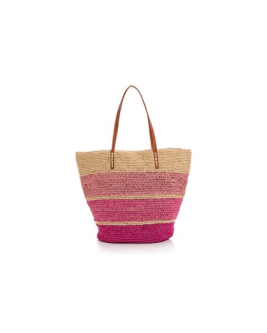 Marysol Cassidy Large Striped Woven Tote