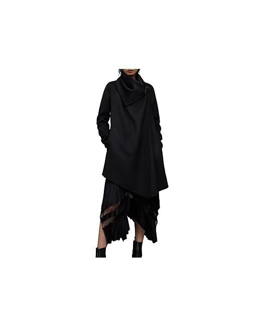 AllSaints Monument Eve Waterfall Coat