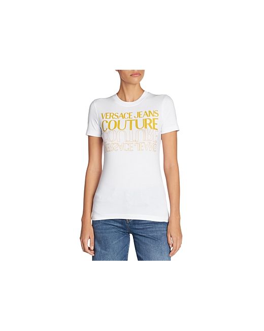 Versace Jeans Couture Cotton Logo Jersey Tee