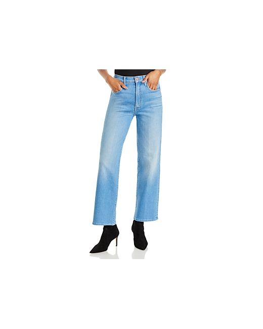 Mother The Rambler High Rise Ankle Straight Jeans