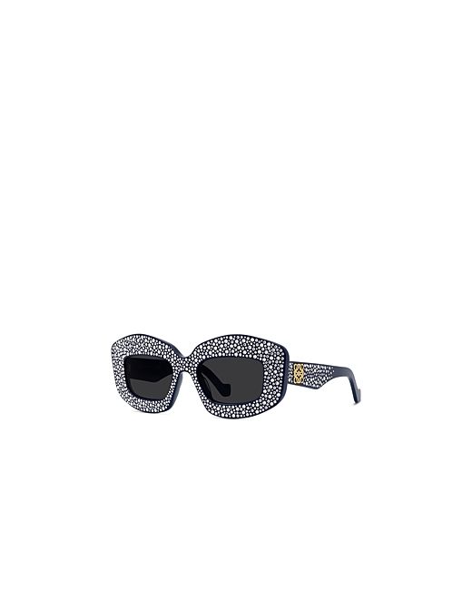 Loewe Starry Night Anagram Rectangular Sunglasses 49mm