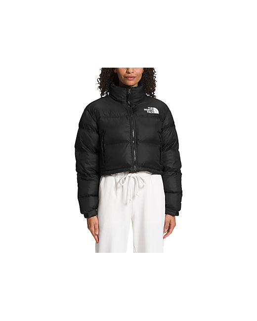 The North Face Nuptse Cropped Hooded Jacket