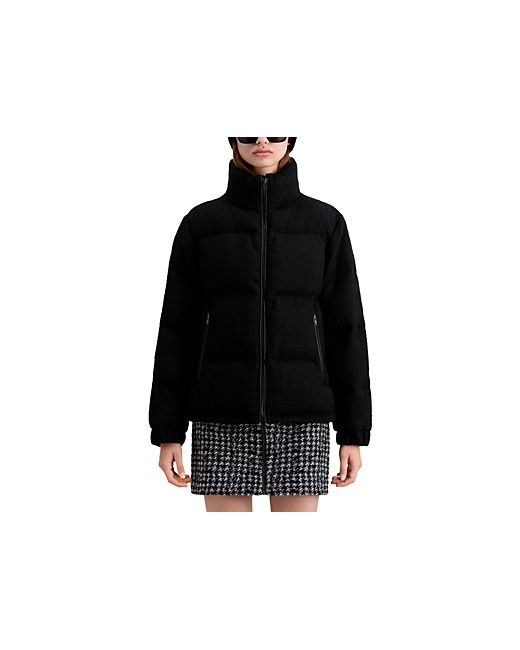 The Kooples Rosella Stand Collar Puffer Coat