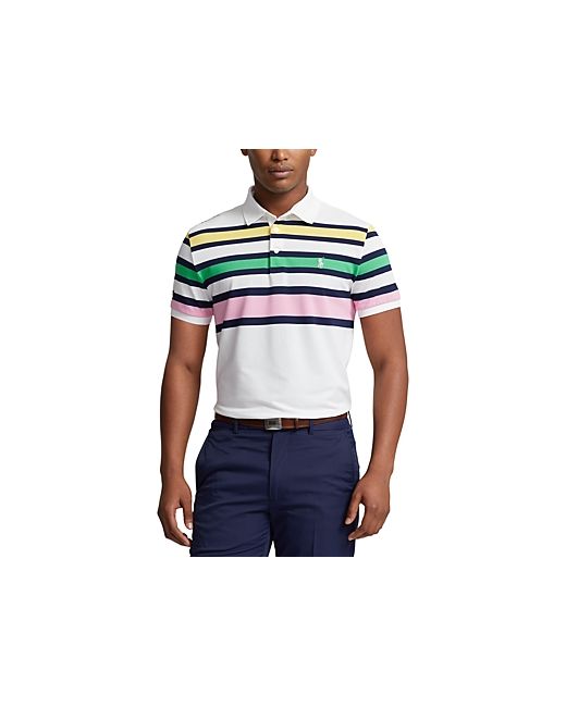 Polo Ralph Lauren Ralph Lauren Rlx Stretch Stripe Custom Slim Fit Performance Polo Shirt