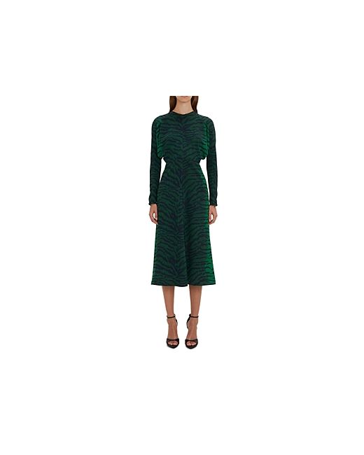 Victoria Beckham Dolman Sleeve Midi Dress