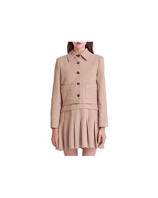 English Factory Relaxed Collared Jacket