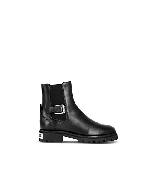 The Kooples Pull On Buckled Chelsea Boots