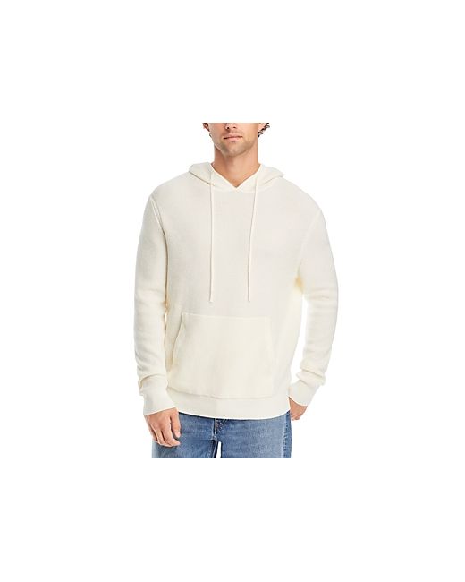 ATM Anthony Thomas Melillo Cotton Cashmere Waffle Knit Regular Fit Hoodie