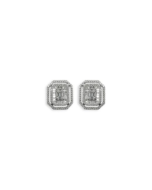 Zydo 18K Gold Mosaic Diamond Stud Earrings 1.98 ct. t.w.