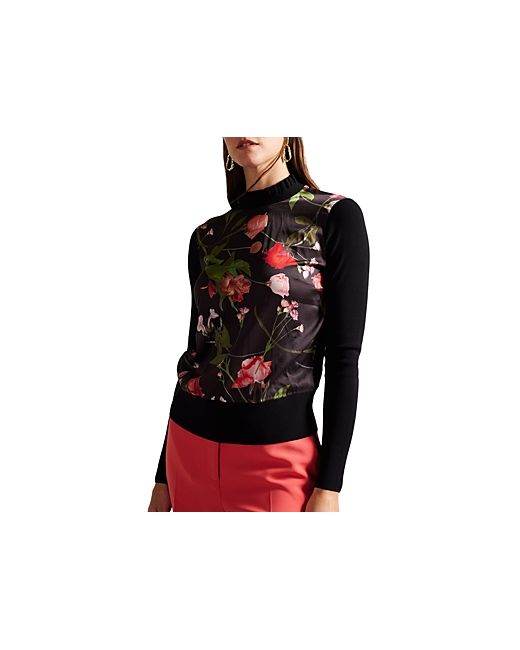 Ted Baker Woven Front Sweater