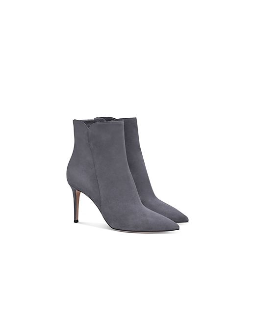 Gianvito Rossi Levy Pointed Toe High Heel Booties
