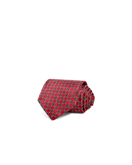 The Men's Store At Bloomingdale's Chainlink Medallion Silk Classic Tie 100 Exclusive