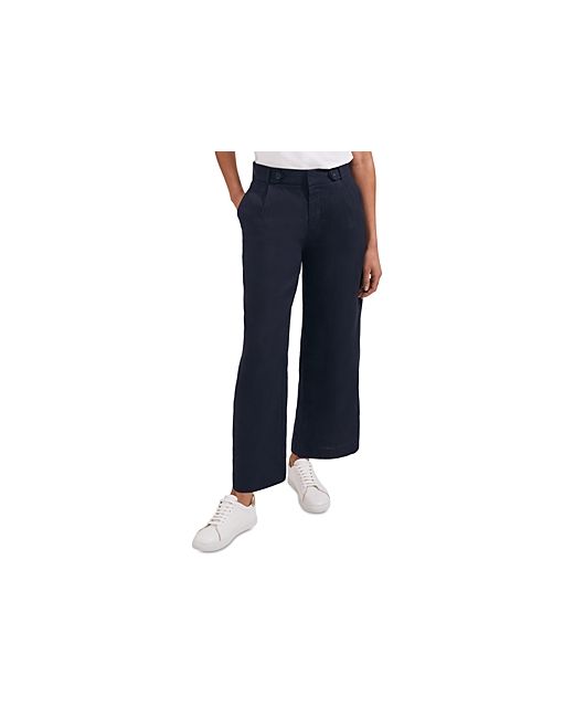 Hobbs Keighley Cropped Linen Pants