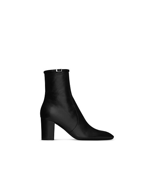Saint Laurent Betty Booties Smooth Leather