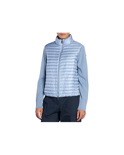 Moncler Quilted Down Cardigan