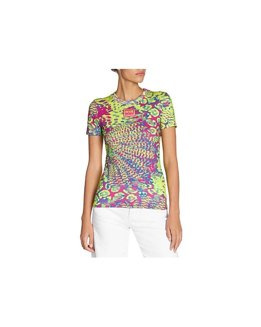 Versace Jeans Couture Printed Cotton Jersey Tee