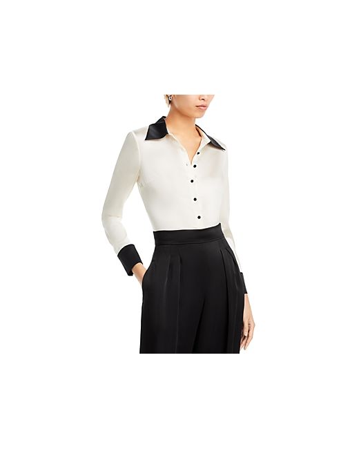 Alice + Olivia Willa Fitted Button Up Shirt