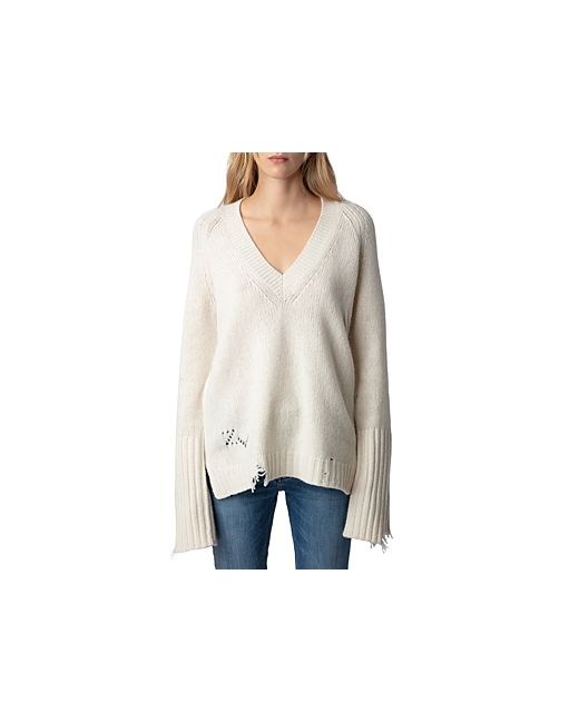 Zadig & Voltaire Valma We Amour Wool Sweater