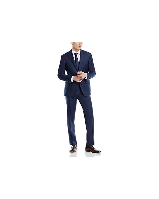 Canali Siena Sharkskin Micro Check Classic Fit Suit