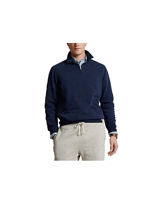 Polo Ralph Lauren Cotton Blend Fleece Quarter Zip Sweatshirt
