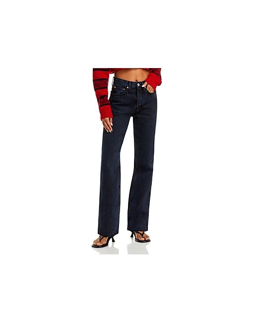 Re/Done High Rise Loose Long Jeans