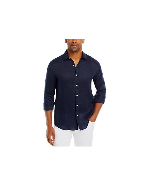 The Men's Store At Bloomingdale's Linen Regular Fit Button Down Shirt 100 Exclusive
