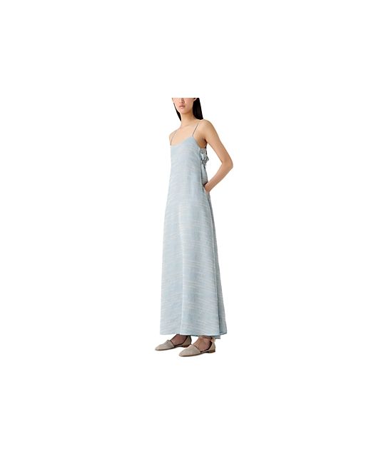 Emporio Armani Jacquard Sleeveless Maxi Dress