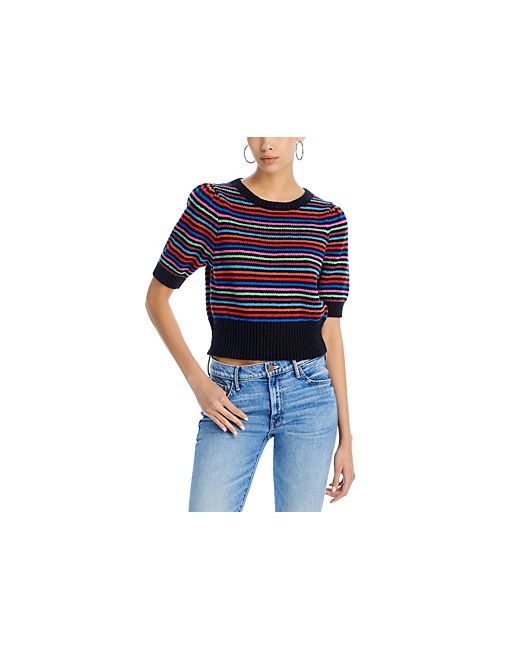 Mother The Powder Puff Striped Sweater