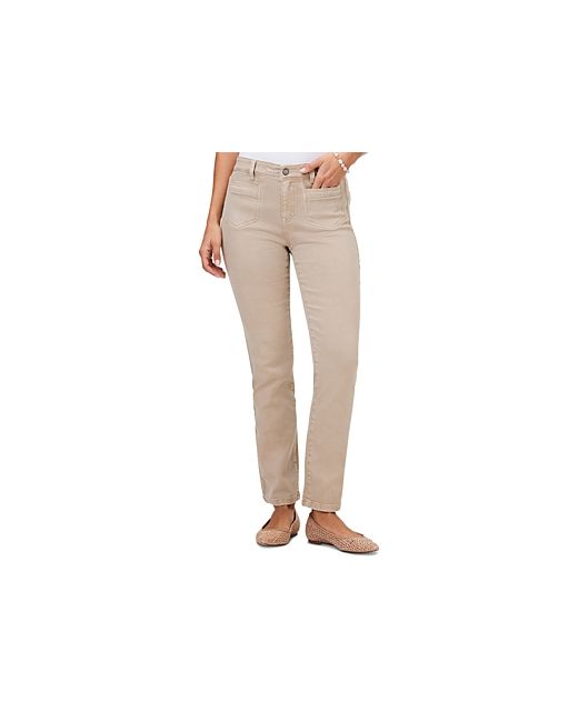 Nic+Zoe High Rise Straight Ankle Jeans