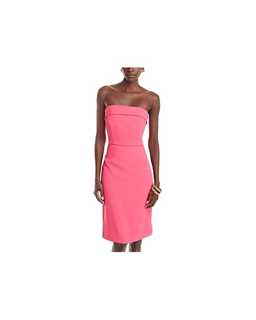 French Connection Harry Strapless Suiting Dress