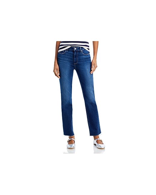 Paige Cindy High Rise Slim Straight Ankle Jeans