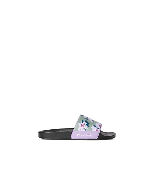 PS Paul Smith Nyro Floral Print Slip On Slide Sandals