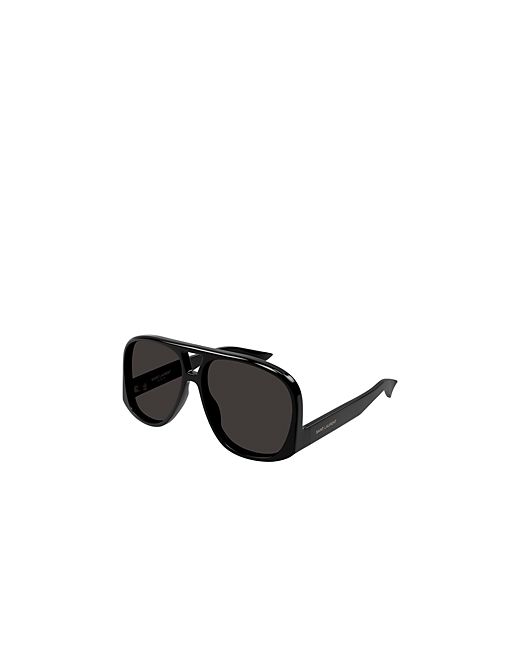 Saint Laurent Solace Fashion Show Inspired Navigator Sunglasses 59mm