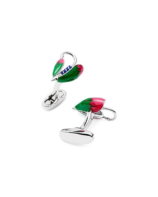 Link UP Feather Fly Fishing Cufflinks