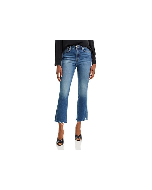 7 For All Mankind High Rise Slim Kick Jeans