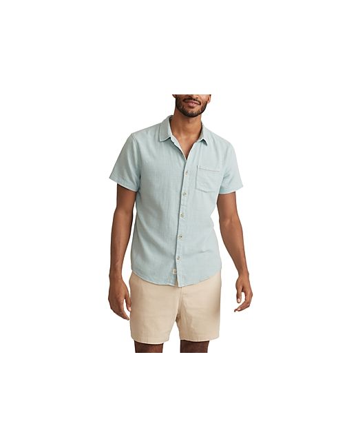 Marine Layer Cotton Stretch Selvage Standard Fit Button Down Shirt