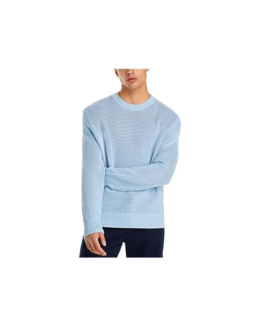 Frame Crewneck Long Sleeve Textured Sweater