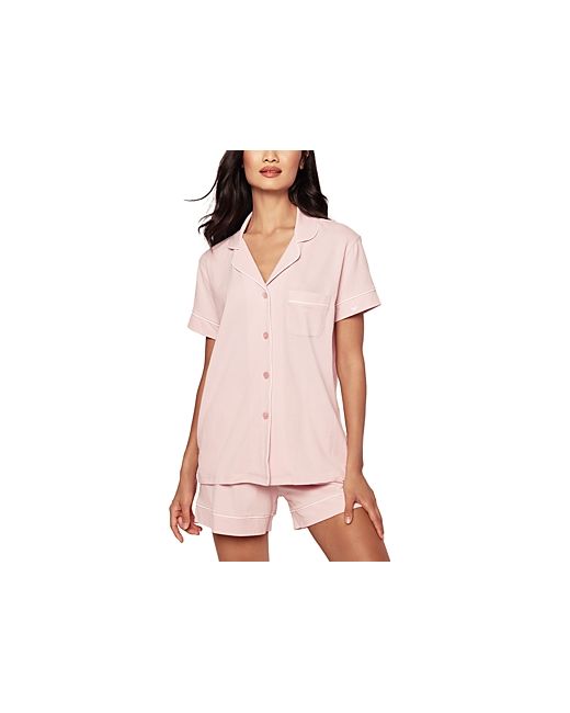 Petite Plume Luxe Pima Short Sleeve Pajama Set