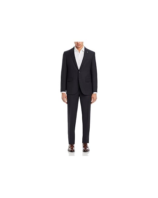 Jack Victor Napoli Tonal Micro Check Regular Fit Suit