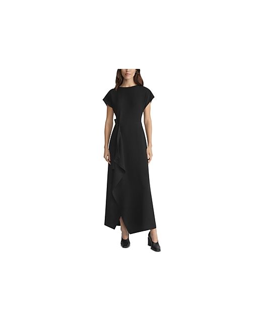 Lafayette 148 New York Finesse Tie Front Maxi Dress