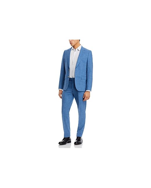 Paul Smith Soho Wool Linen Slub Weave Extra Slim Fit Suit