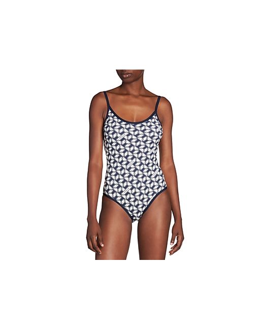 Moncler Printed One Piece Swimsuit