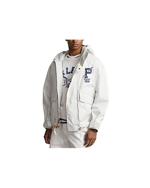 Polo Ralph Lauren Twill Graphic Hooded Jacket