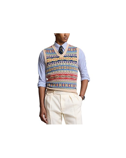 Polo Ralph Lauren Regular Fit Fair Isle Sweater Vest